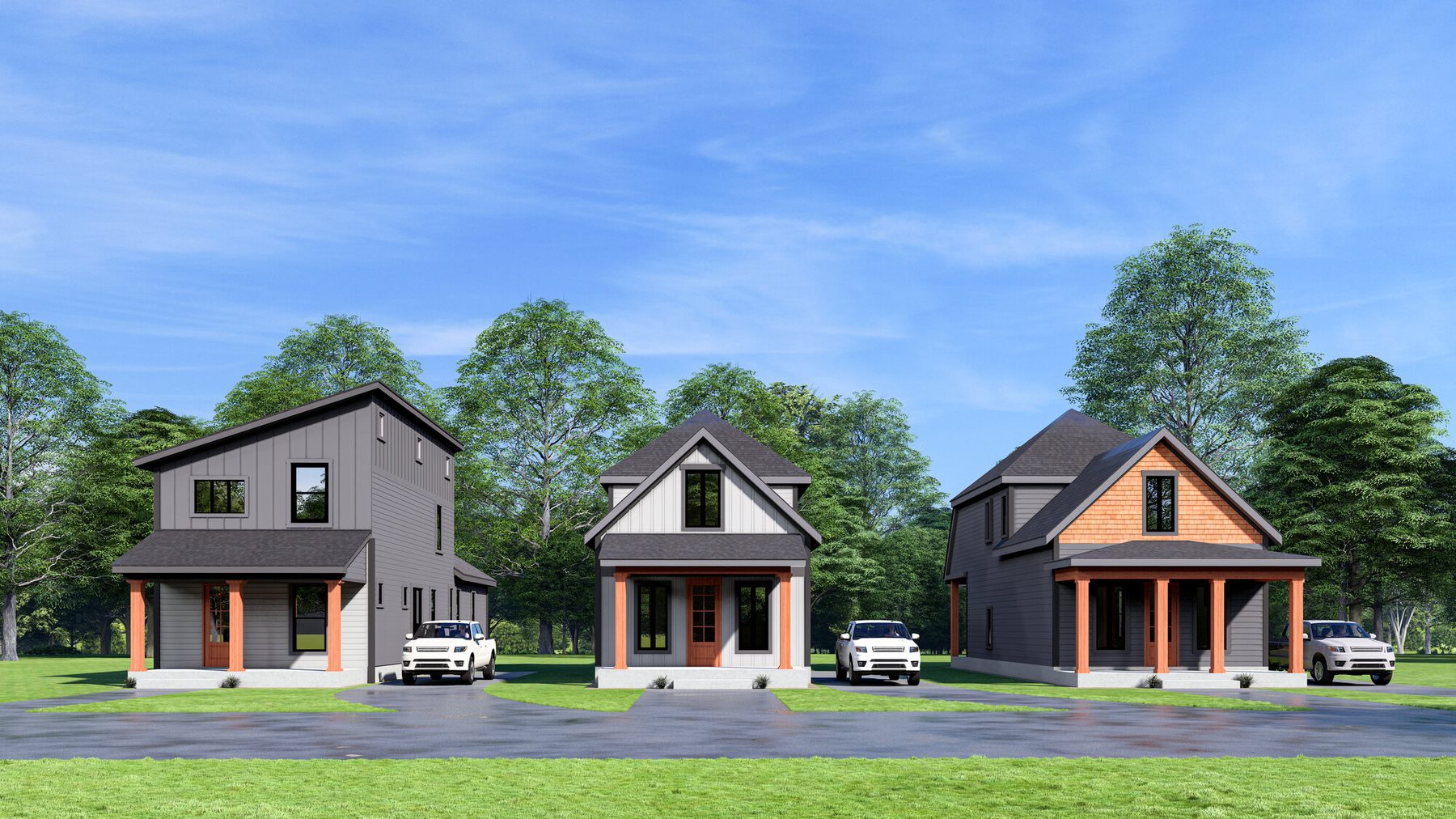 The Carpenter Street Collection elevations